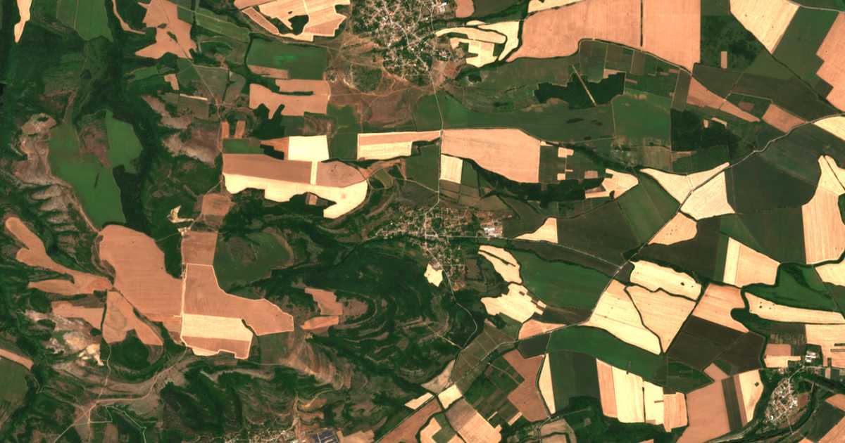 Satellitenkarte von Dimča