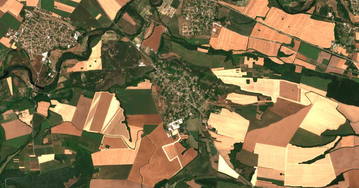 Satellitenkarte von Mihalci