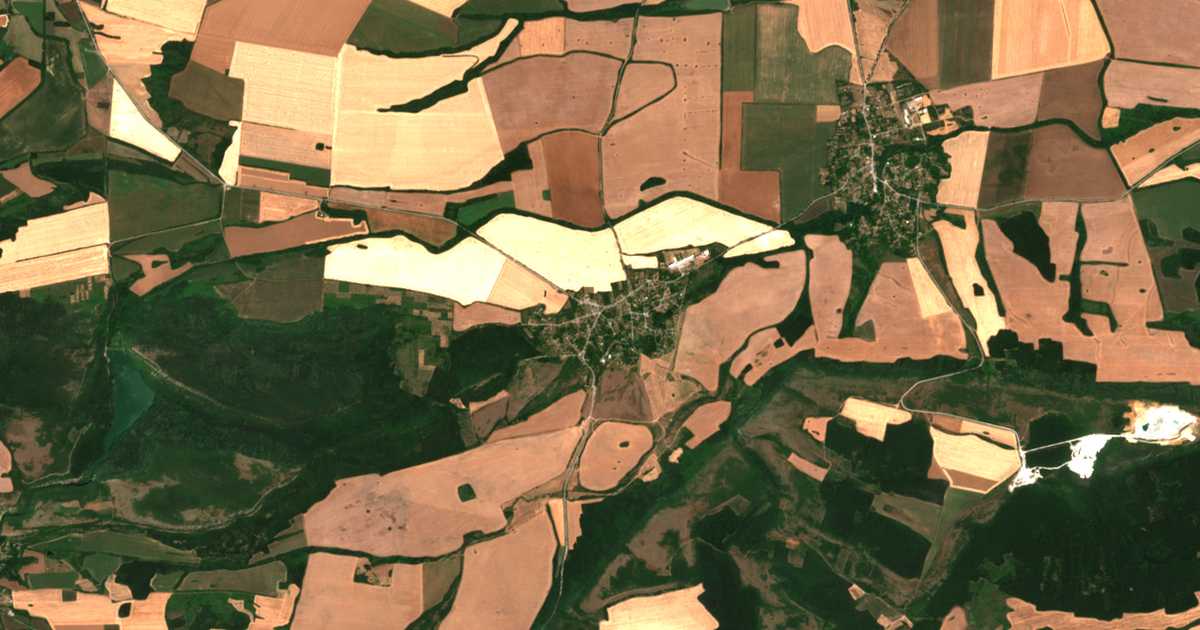 Satellitenkarte von Musina