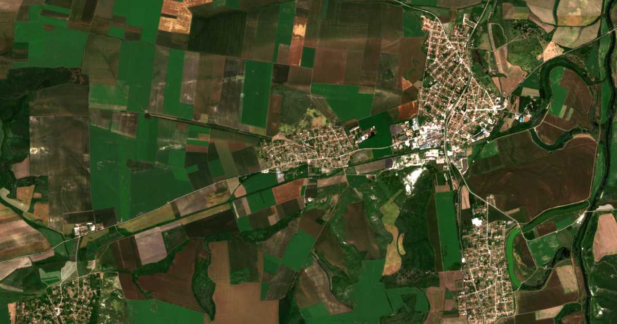 Satellitenkarte von Klimentovo