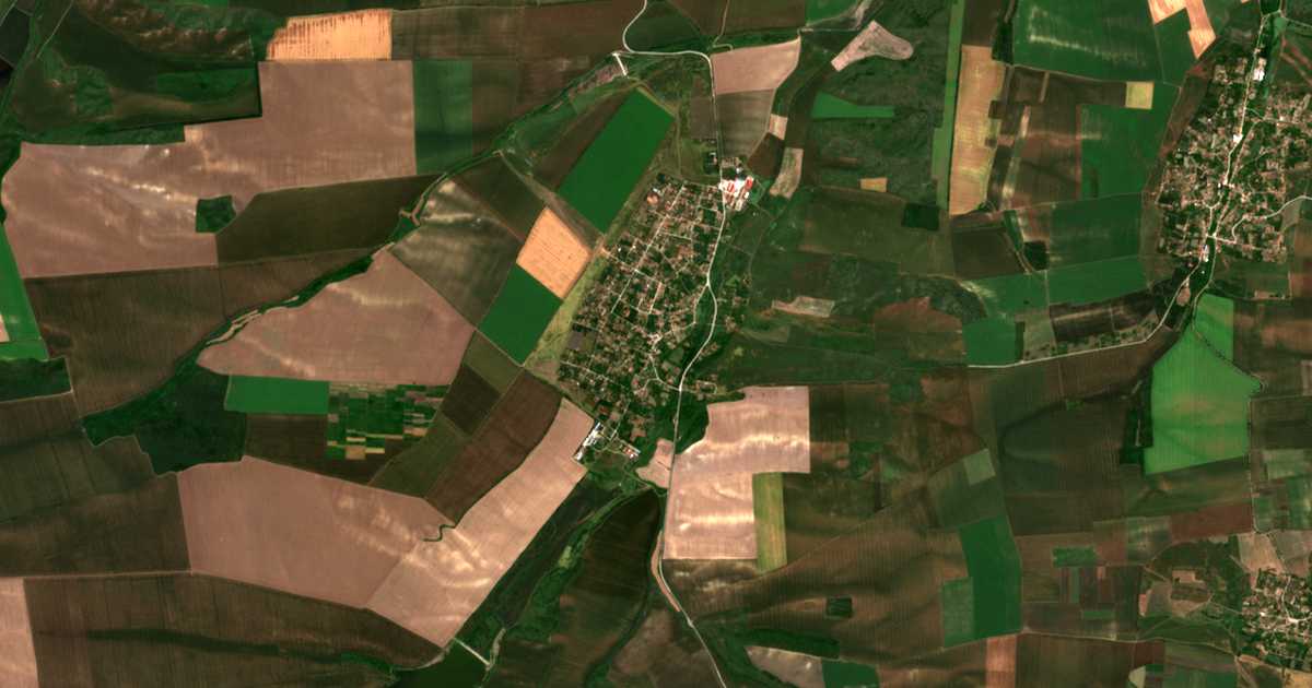 Satellitenkarte von Pavel