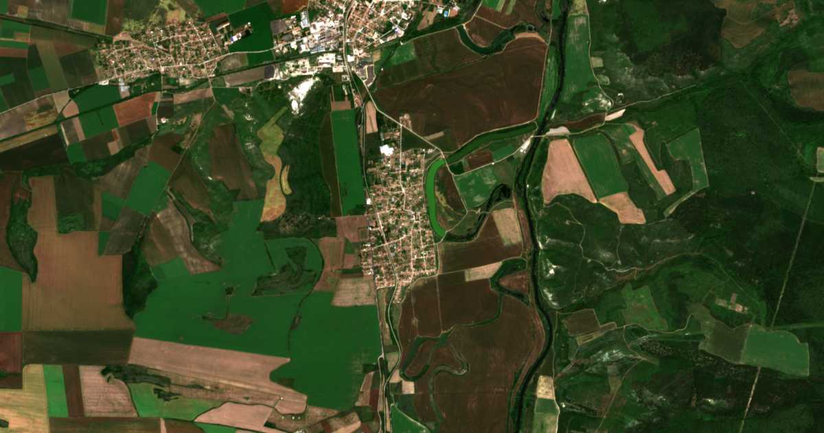 Satellitenkarte von Radanovo