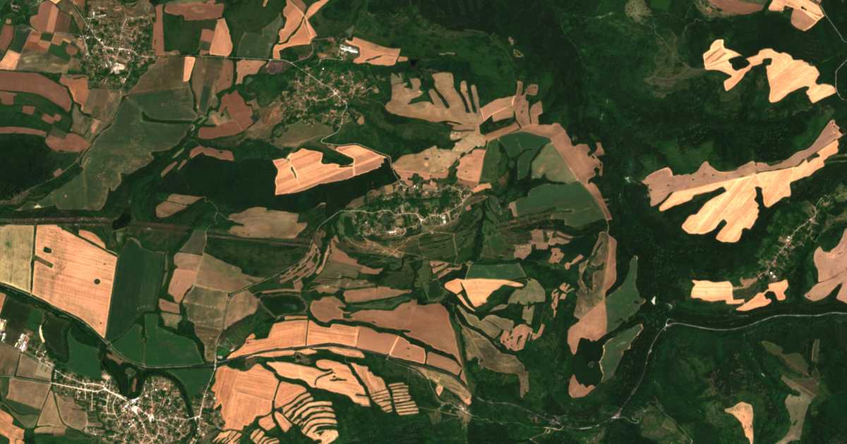 Satellitenkarte von Balkanci