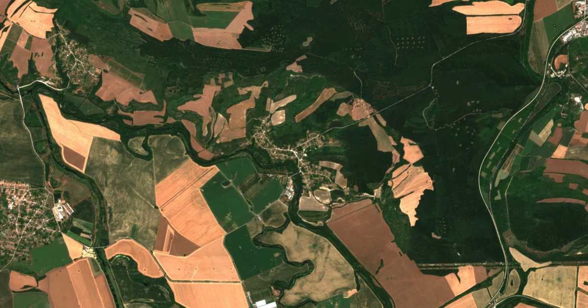Satellitenkarte von Brjagovica
