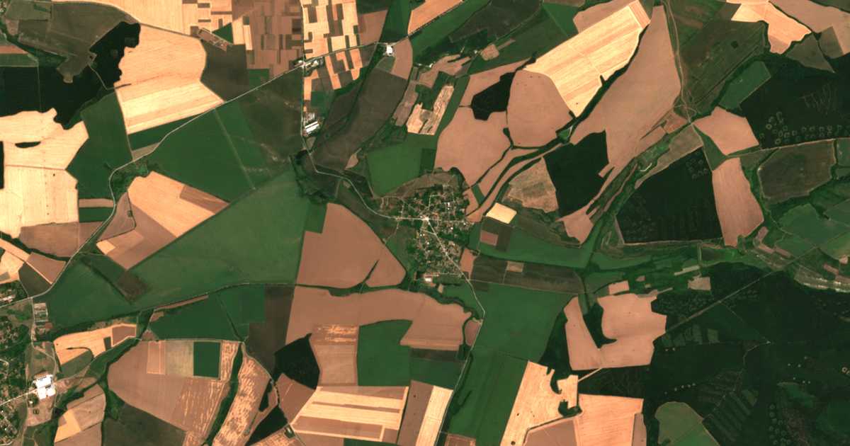 Satellitenkarte von Gorski Senovec