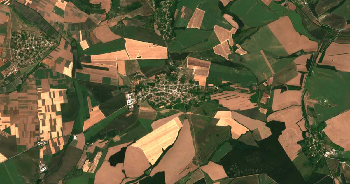 Satellitenkarte von Kamen