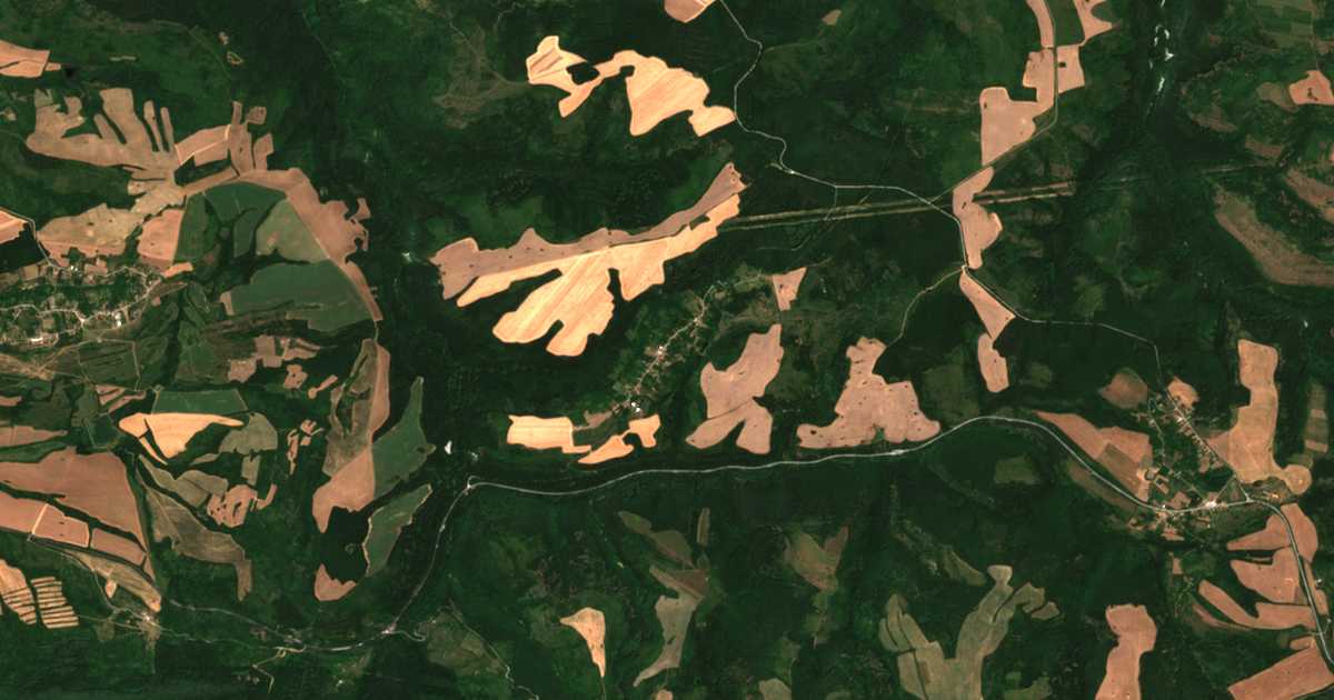 Satellitenkarte von Kavlak