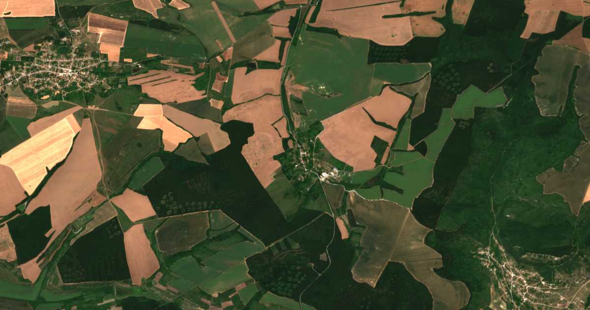 Satellitenkarte von Nikolaevo