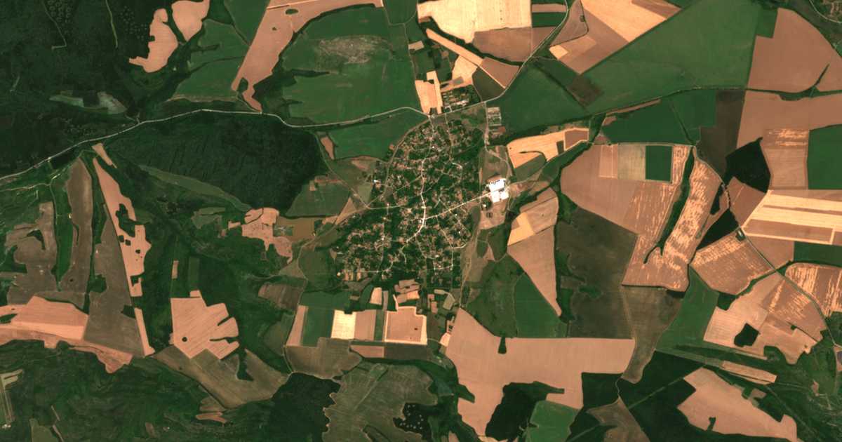 Satellitenkarte von Sušica