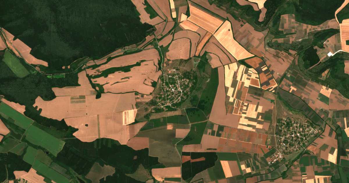 Satellitenkarte von Vinograd