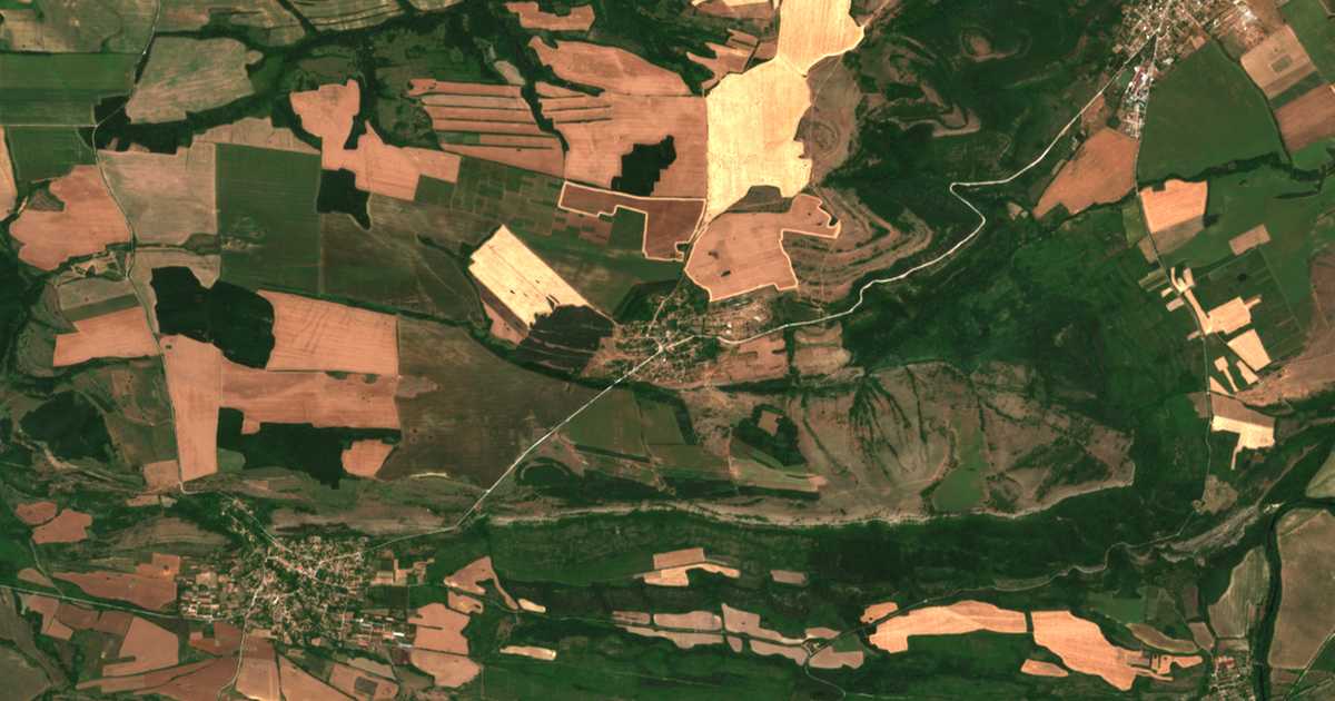 Satellitenkarte von Koevci