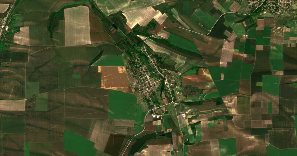 Satellitenkarte von Dragomirovo