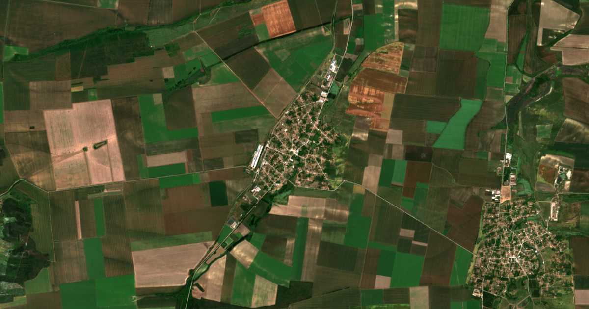 Satellitenkarte von Morava