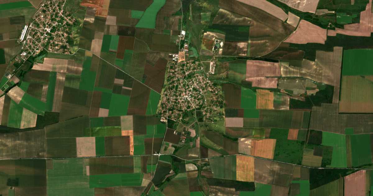 Satellitenkarte von Ovča Mogila