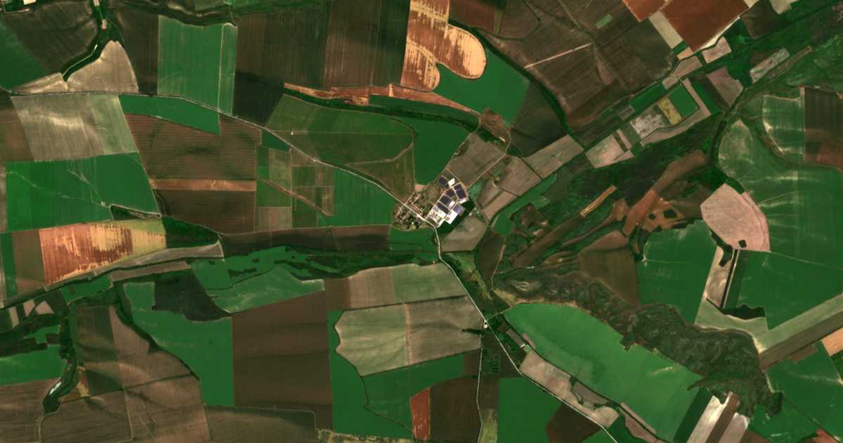 Satellitenkarte von Sovata