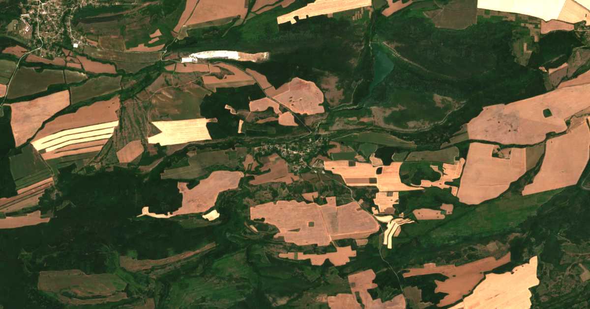 Satellitenkarte von Emen