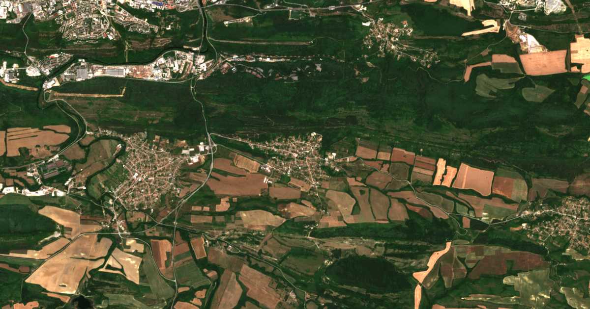 Satellitenkarte von Prisovo
