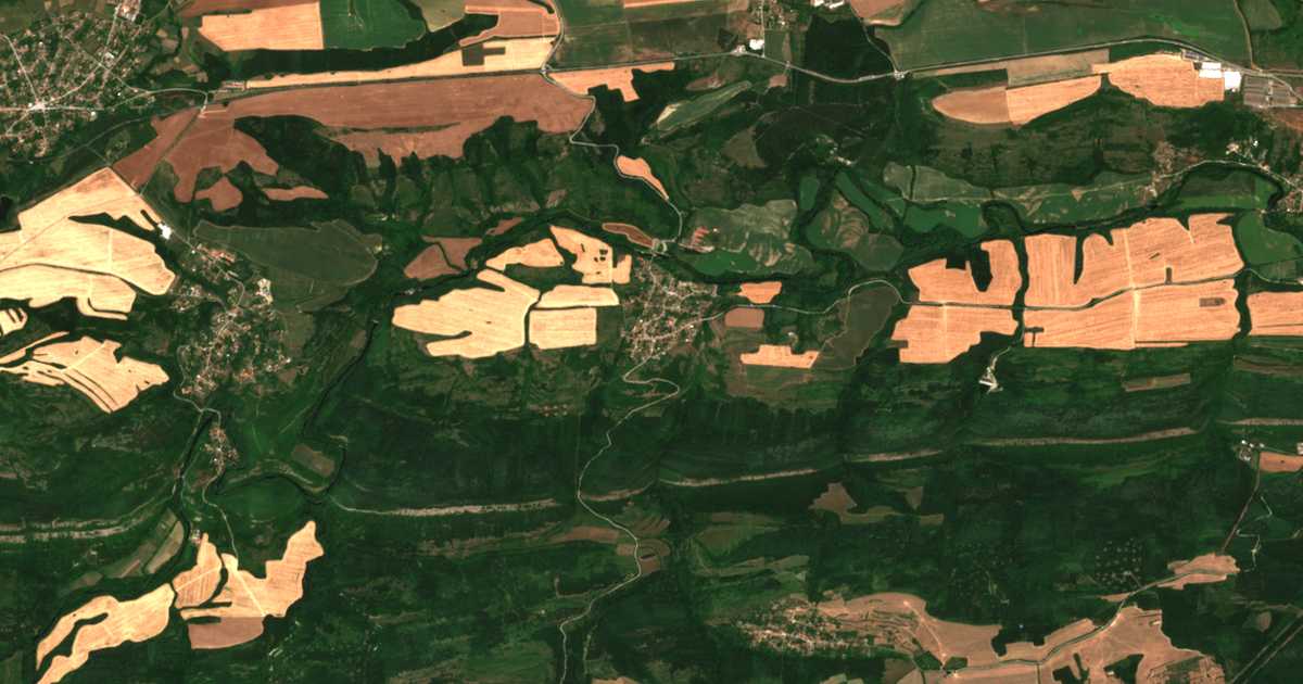 Satellitenkarte von Puševo