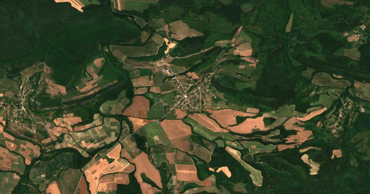 Satellitenkarte von Gorsko Novo Selo