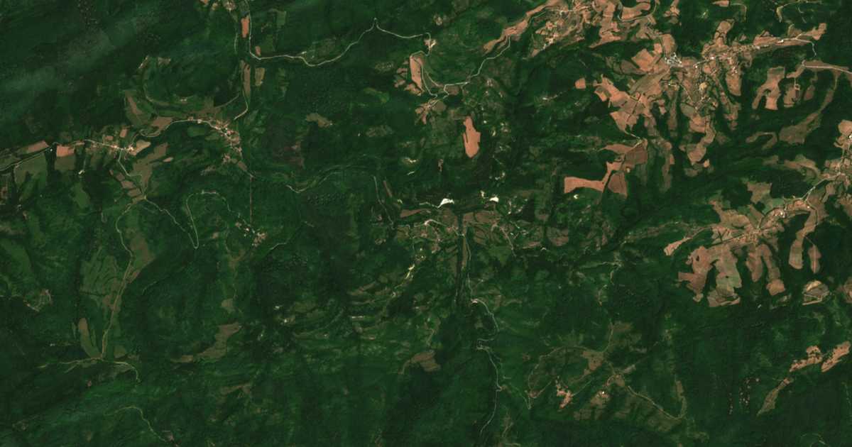 Satellitenkarte von Razsoha