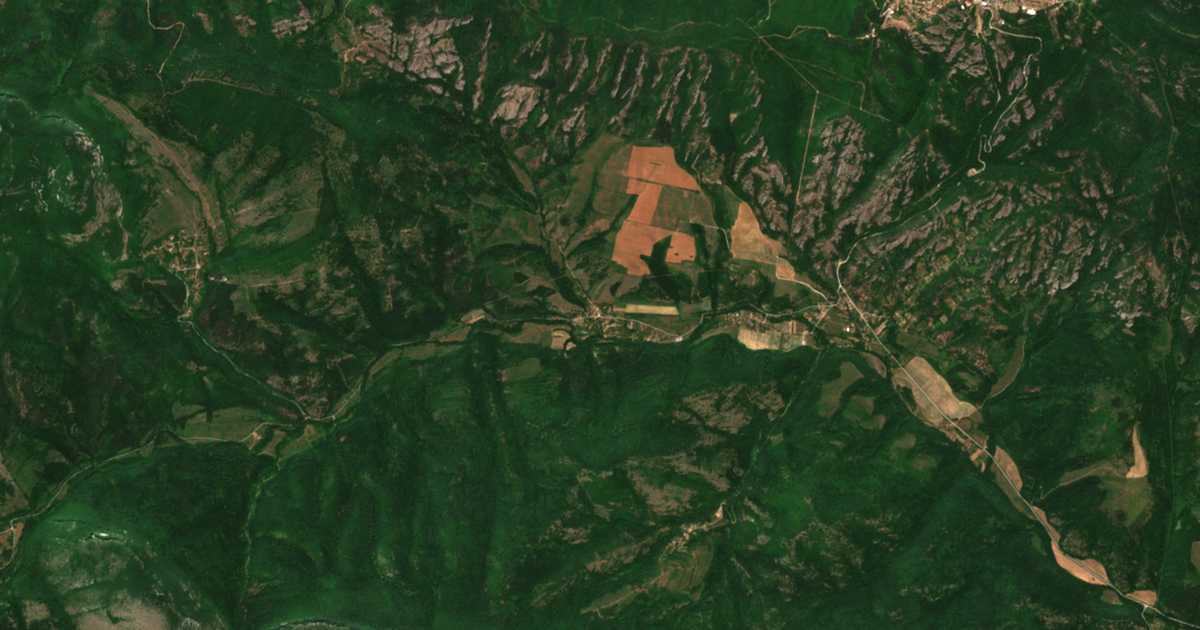 Satellitenkarte von Čiflik