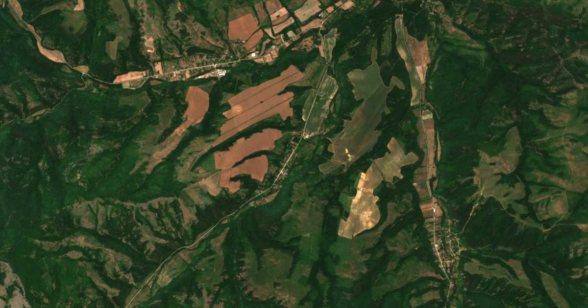 Satellitenkarte von Protopopinci