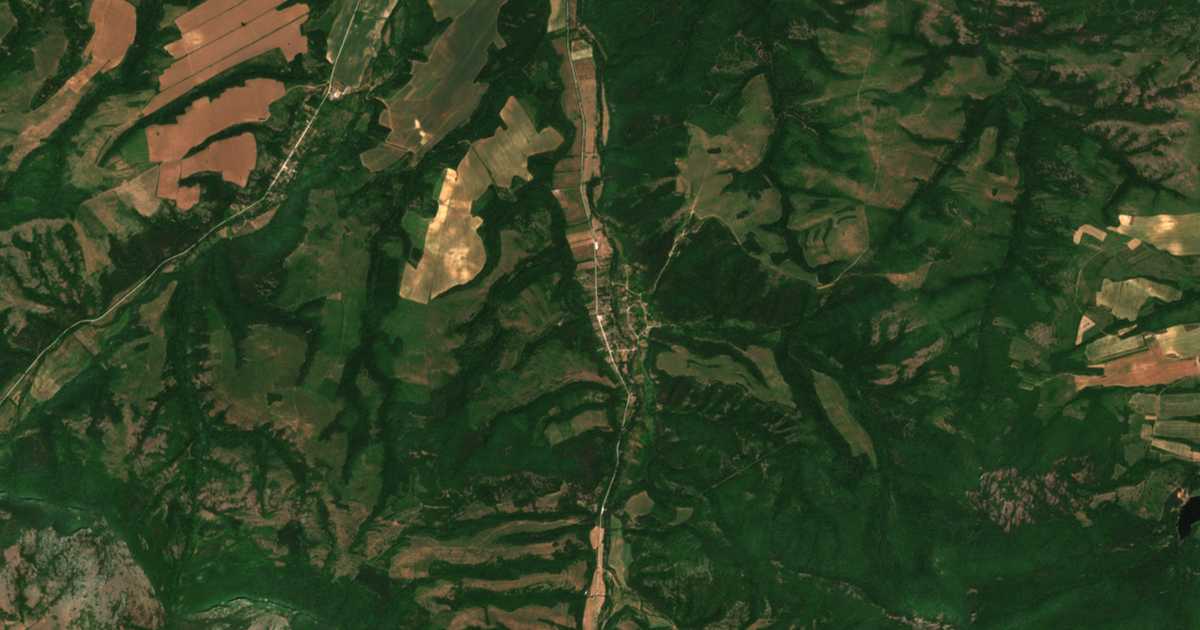 Satellitenkarte von Sredogriv