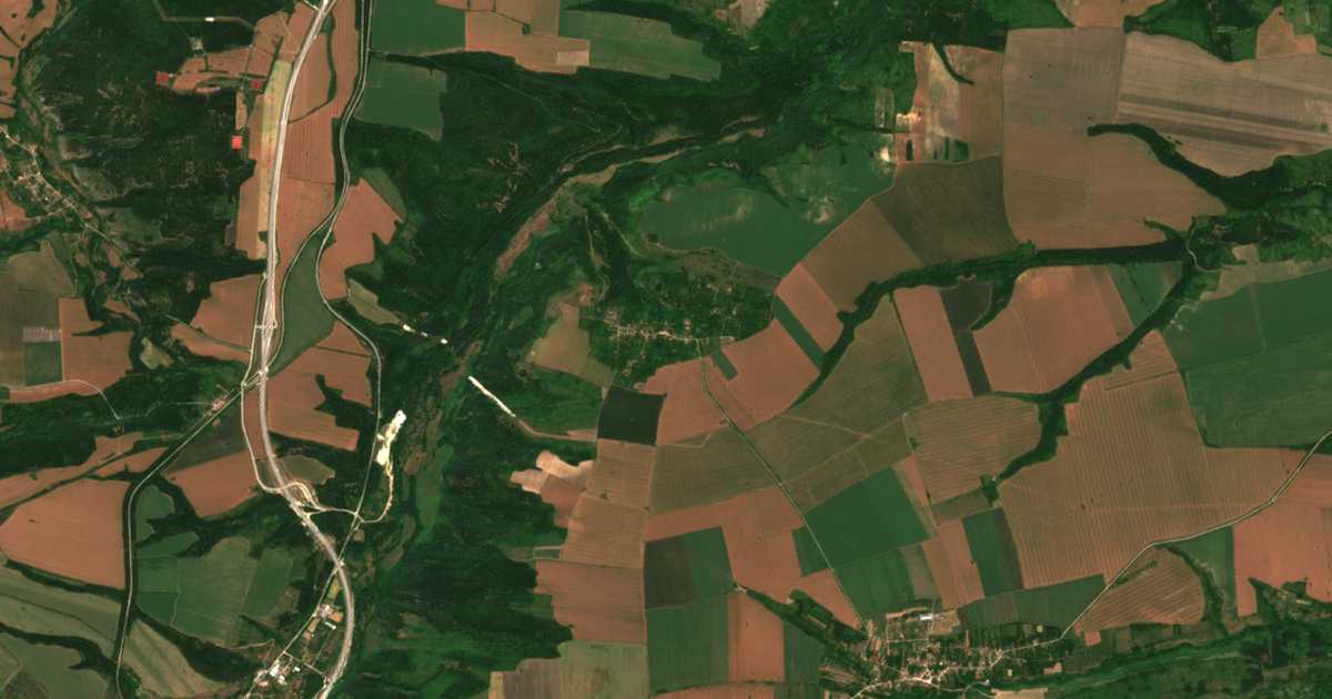 Satellitenkarte von Lagoševci