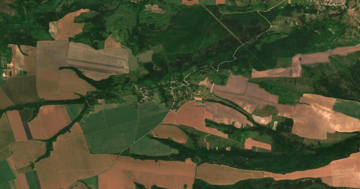 Satellitenkarte von Mali Drenovec
