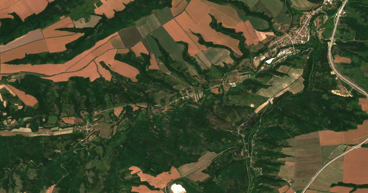 Satellitenkarte von Ostrokapci