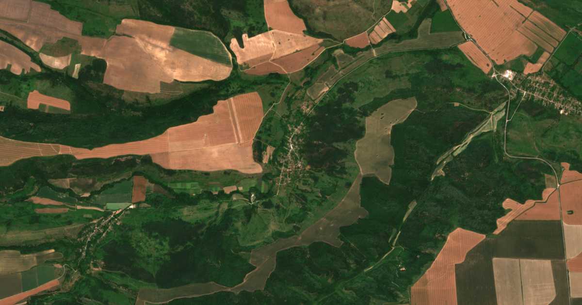 Satellitenkarte von Septemvrijci