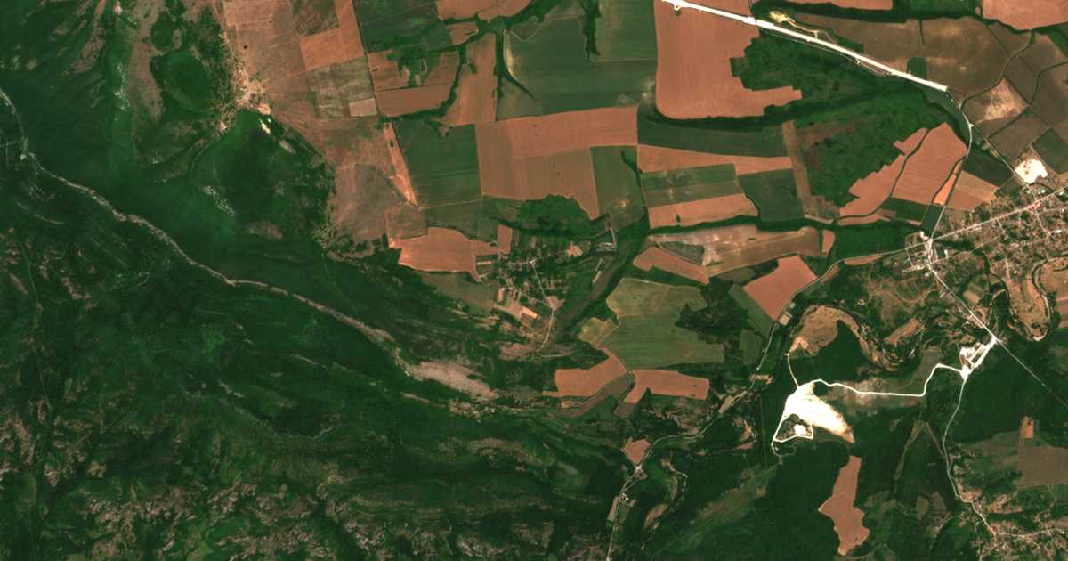 Satellitenkarte von Vǎrbovčec