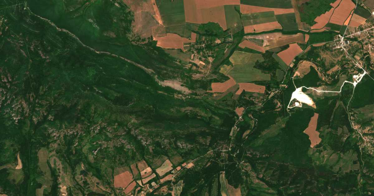 Satellitenkarte von Janjovec