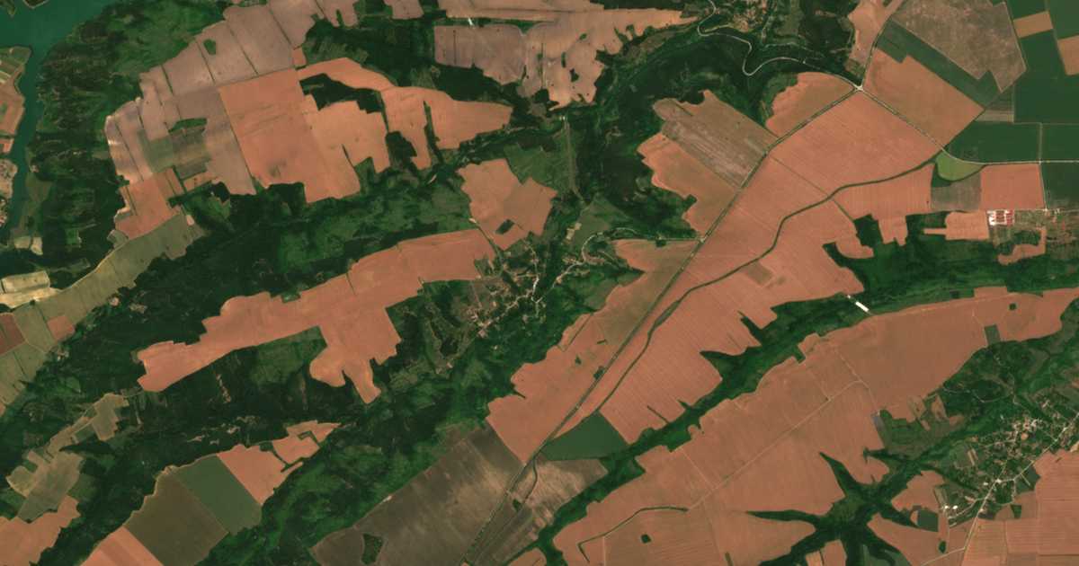 Satellitenkarte von Brankovci