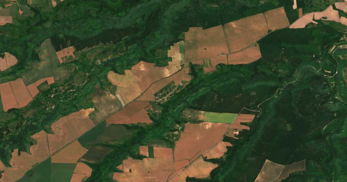 Satellitenkarte von Milčina lǎka