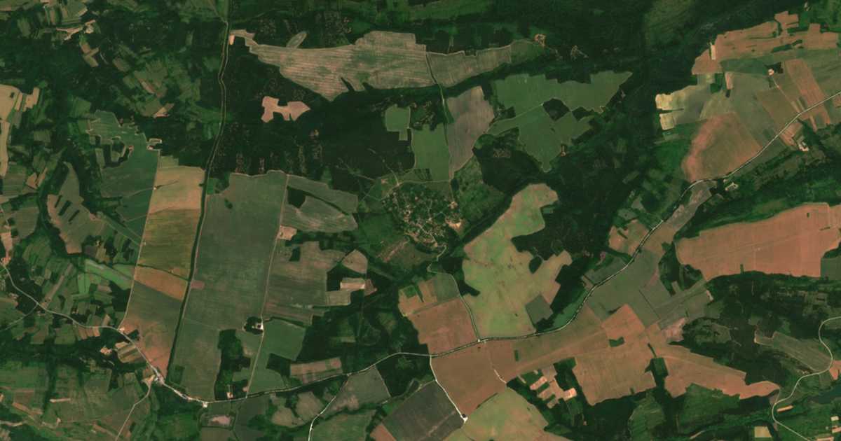 Satellitenkarte von Izvor mahala