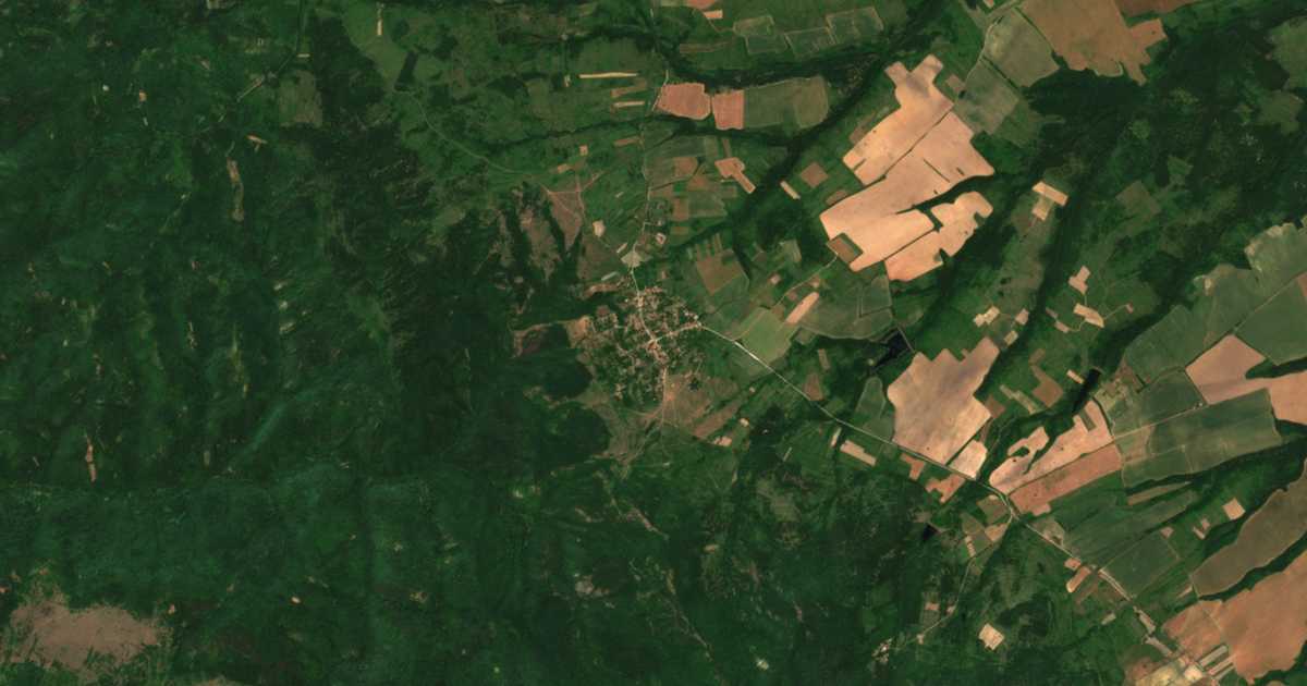 Satellitenkarte von Kireevo