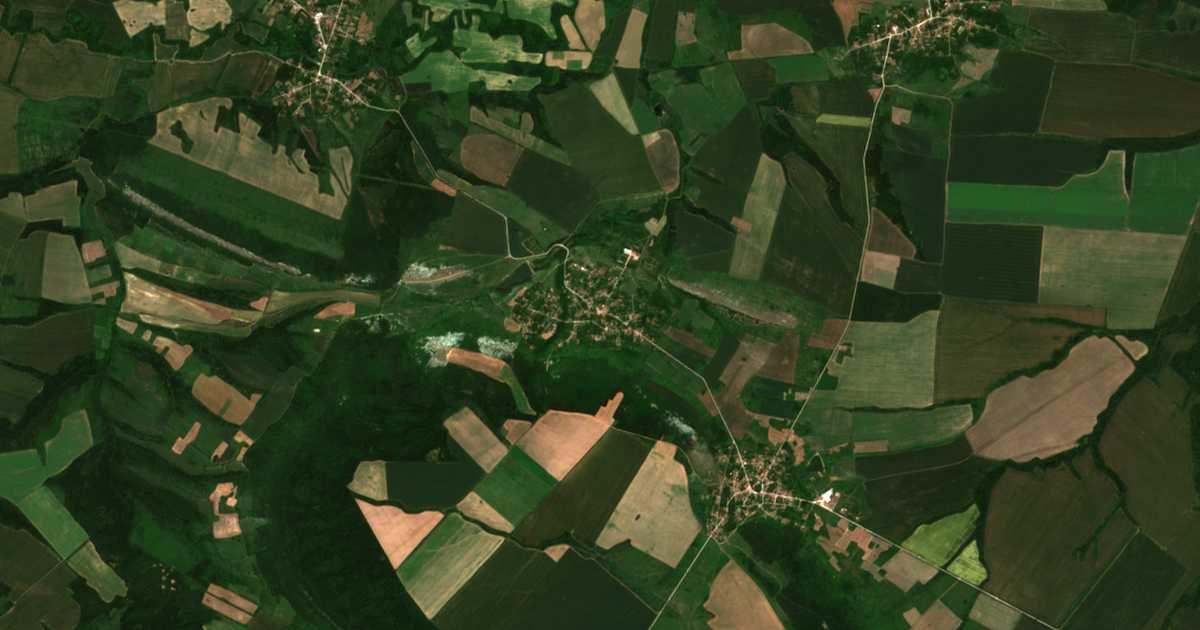 Satellitenkarte von Bukovec