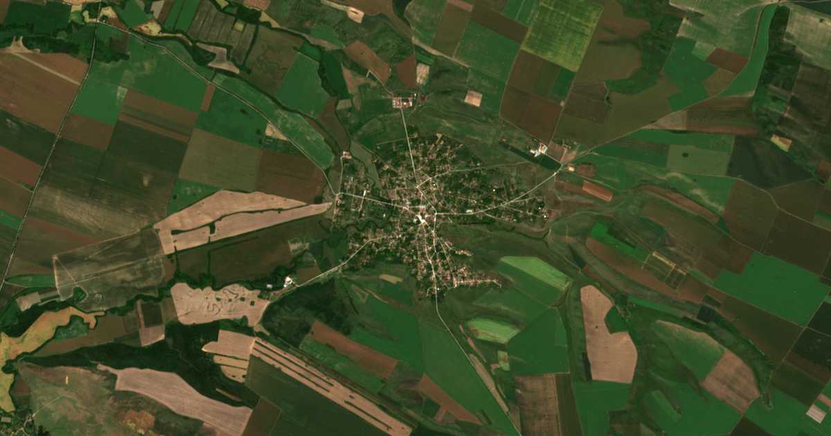Satellitenkarte von Galiče