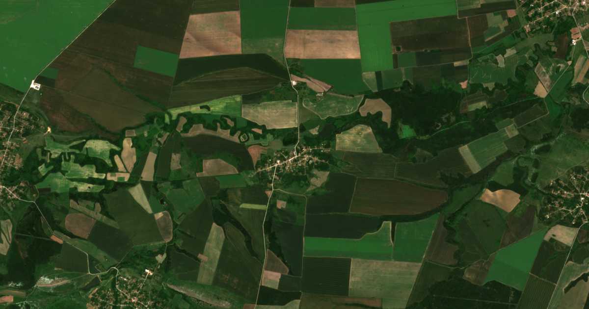 Satellitenkarte von Komarevo