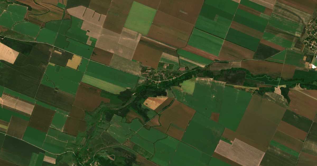 Satellitenkarte von Botevo