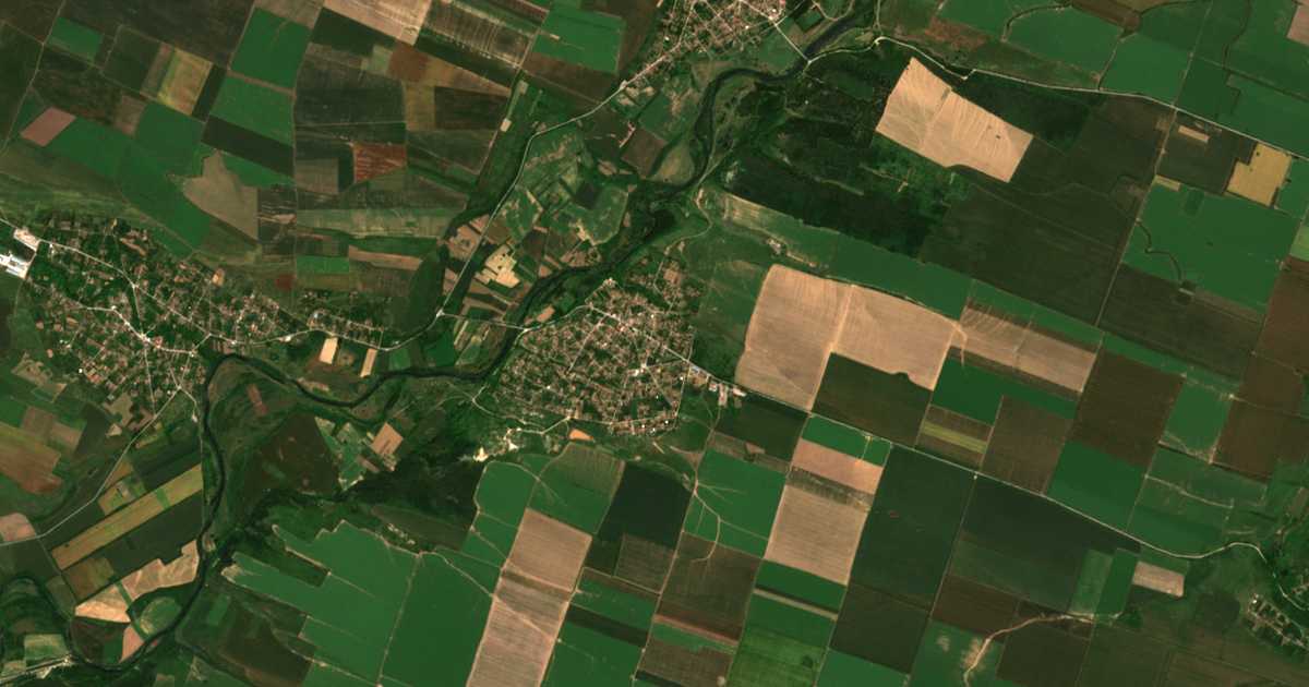 Satellitenkarte von Manastirište