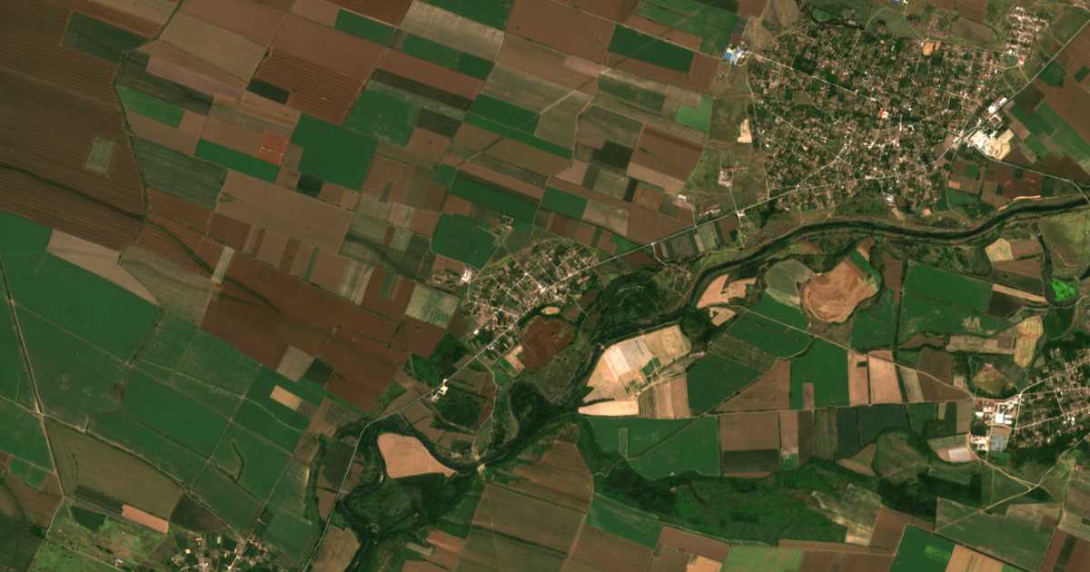 Satellitenkarte von Kriva Bara