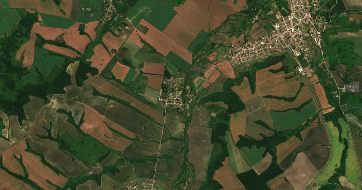 Satellitenkarte von Golemo Babino