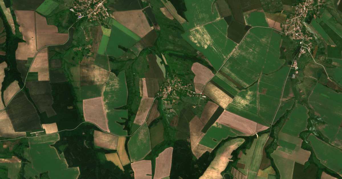 Satellitenkarte von Osen