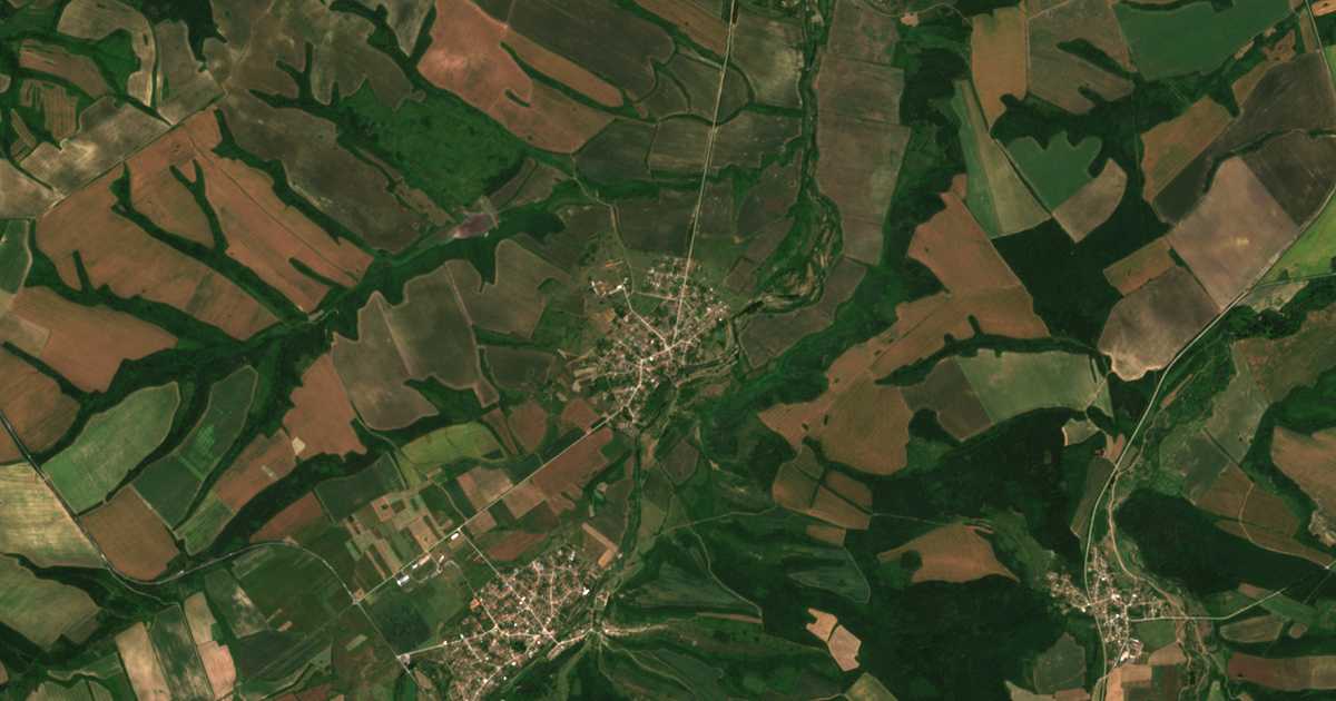 Satellitenkarte von Pudrija