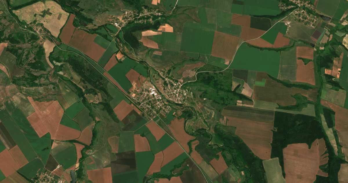 Satellitenkarte von Rakevo