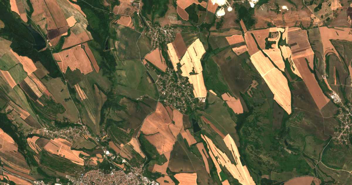 Satellitenkarte von Dolna Kremena