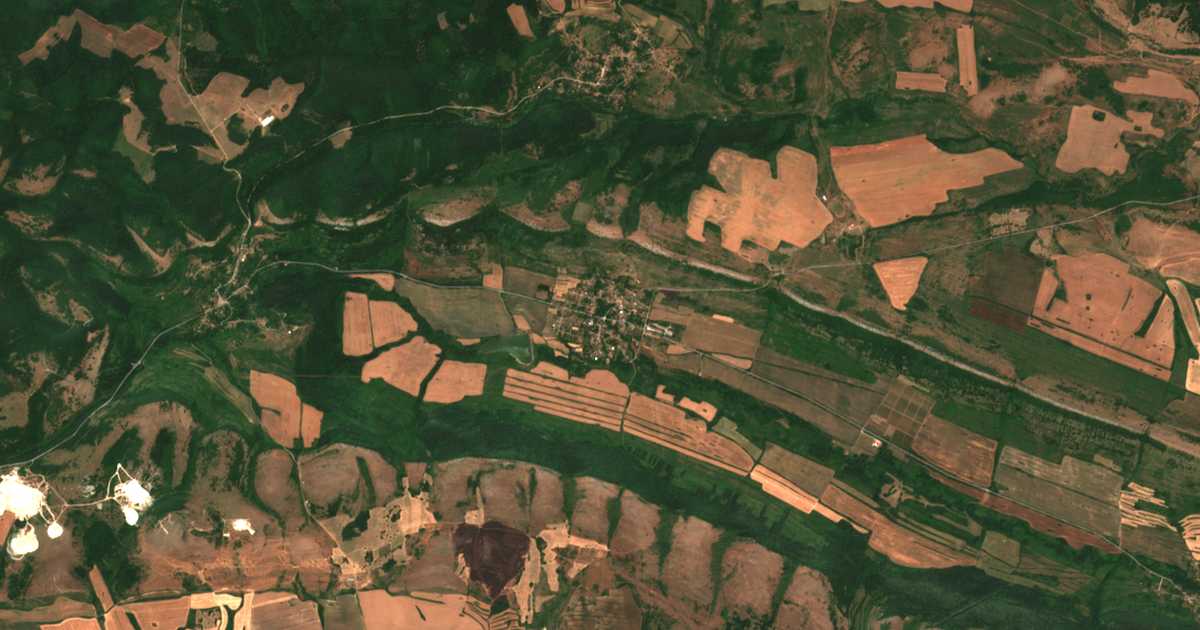 Satellitenkarte von Gorna Bešovica