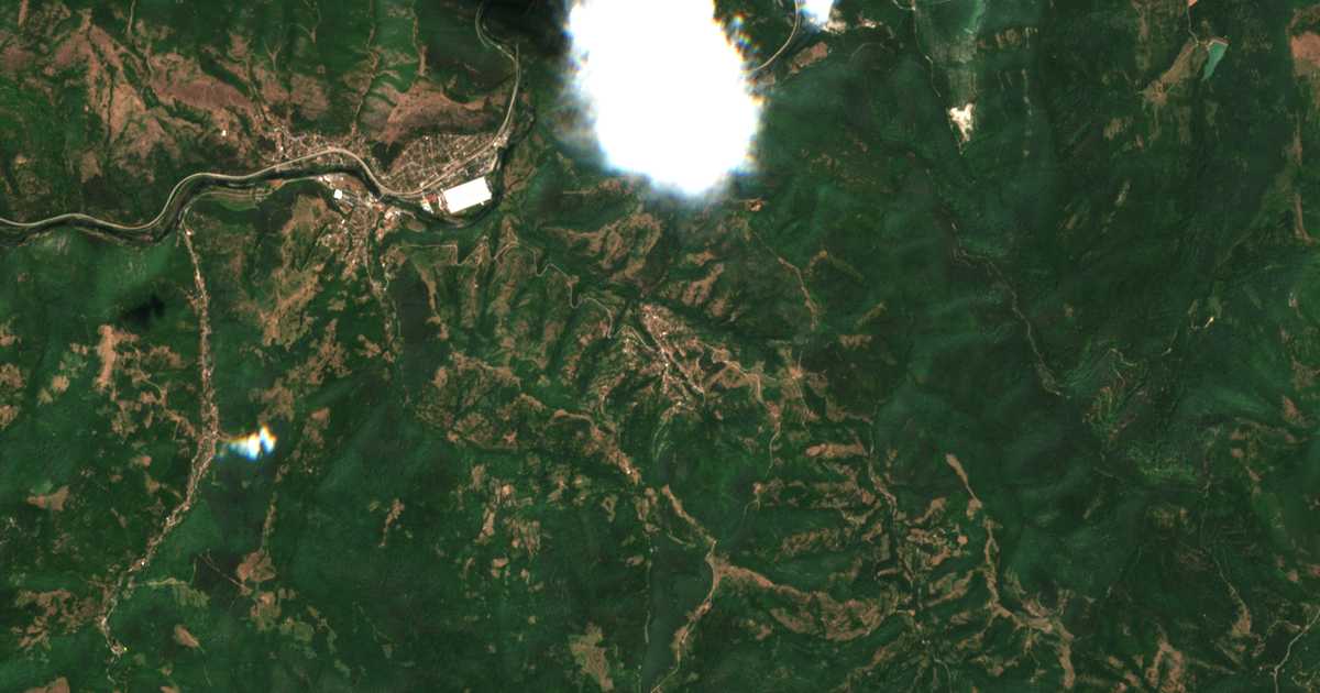 Satellitenkarte von Ignatica